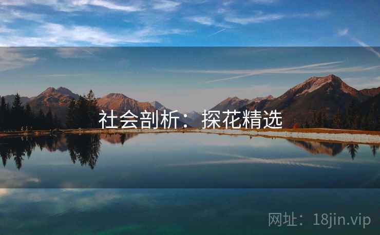 社会剖析:探花精选 第2张 社会剖析:探花精选 第2张